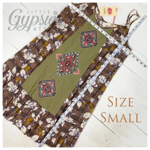 Entro Mixed Media Tunic Dress - Picture 13 of 14